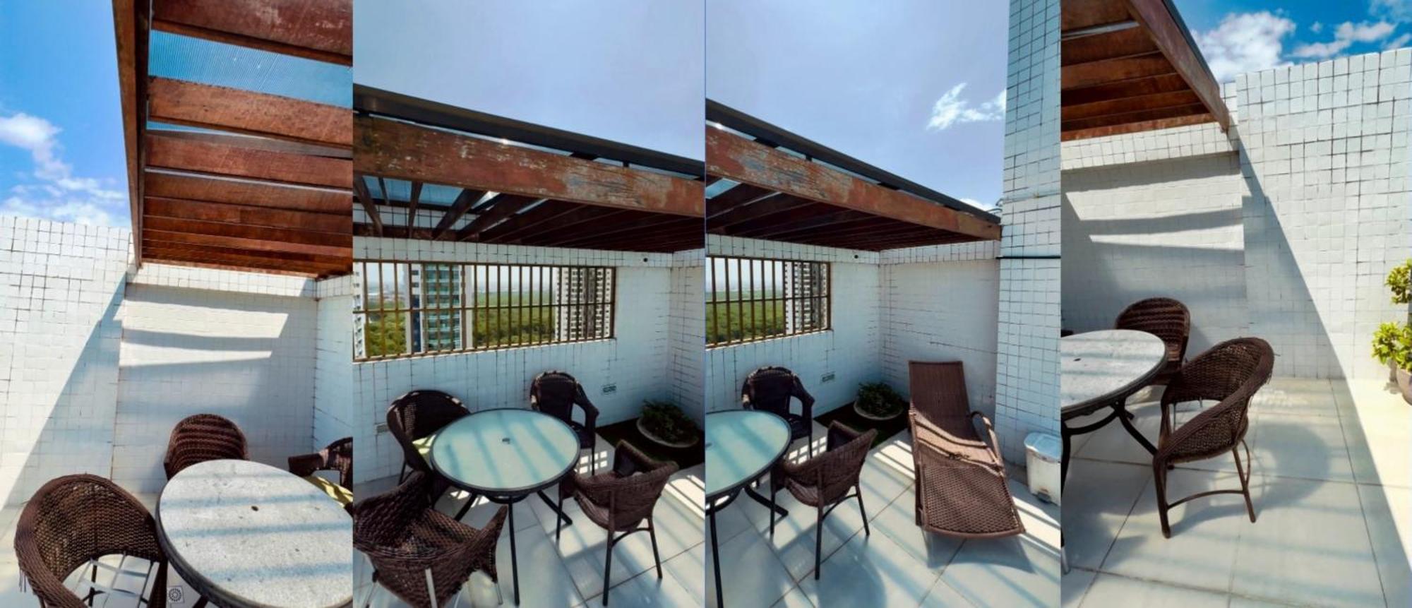 Flat Piscina No Rooftop Aluguel Temporada Em Recife Exterior foto